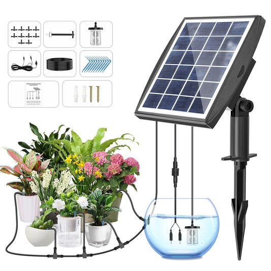 PLANTGROEN™ | Automatisch druppelirrigatiesysteem op zonne-energie